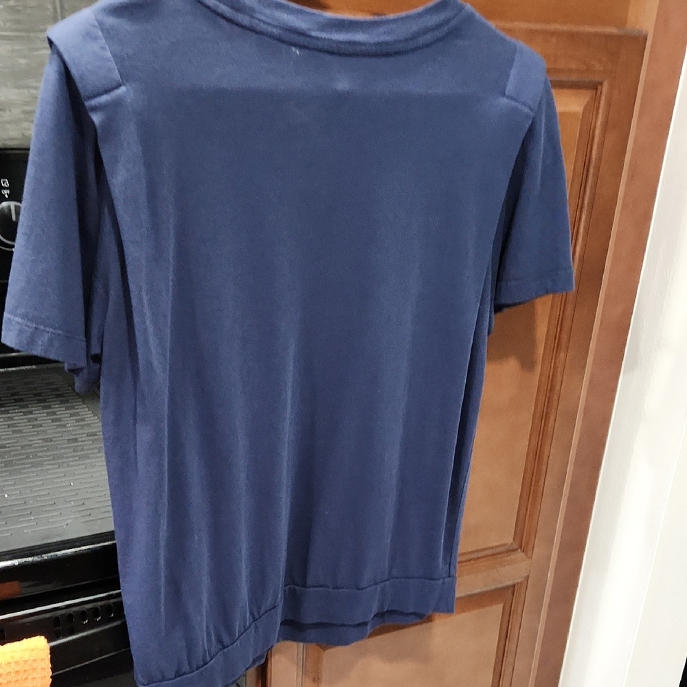 Ted Baker Navy Short Sleeve Tee - Picture 9 of 9
